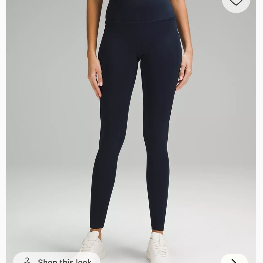 Lululemon Navy Align Pocket Leggings